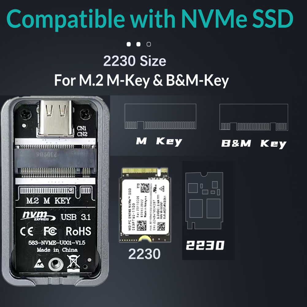 2230 2242 M.2 NVMe Case Enclos - M2 2230 Ssd 2Tb Pcie 4.0 review and price